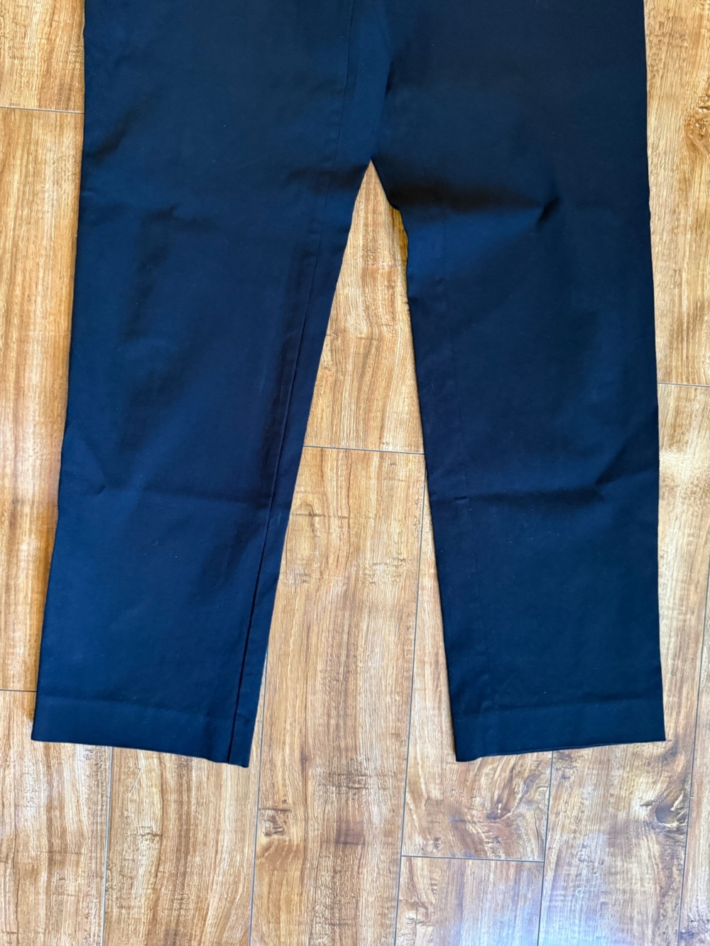 TOMMY HILFIGER Men's Classic Black Dress Pants Straight Front Slacks Size 33x32 - Picture 6 of 9